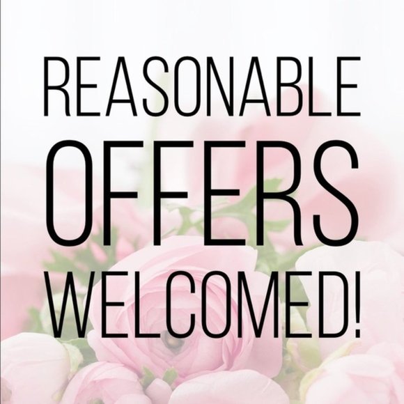 All reasonable offers welcome! Bundle your likes and send me an offer! - Picture 1 of 1